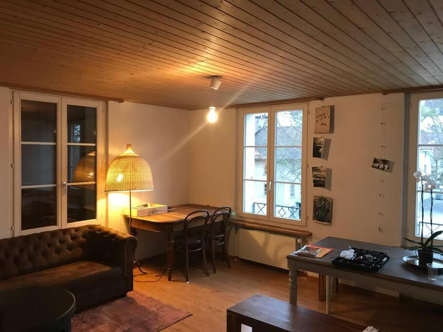 Simple Flat 72 M2 In The Centre Of Burgdorf With Private Parking Daire Dış mekan fotoğraf