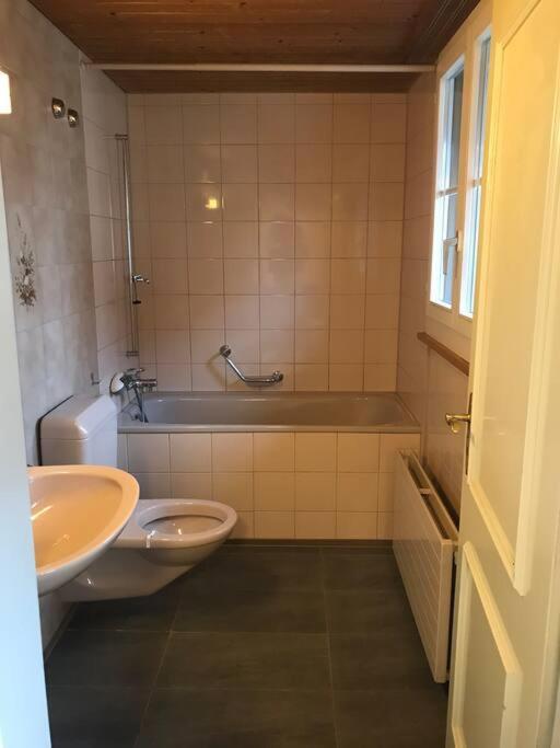 Simple Flat 72 M2 In The Centre Of Burgdorf With Private Parking Daire Dış mekan fotoğraf